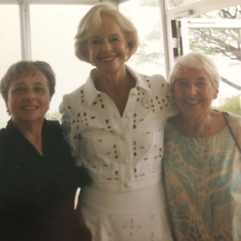 Sue Kingwill, Quentin Bryce and June Jeremy